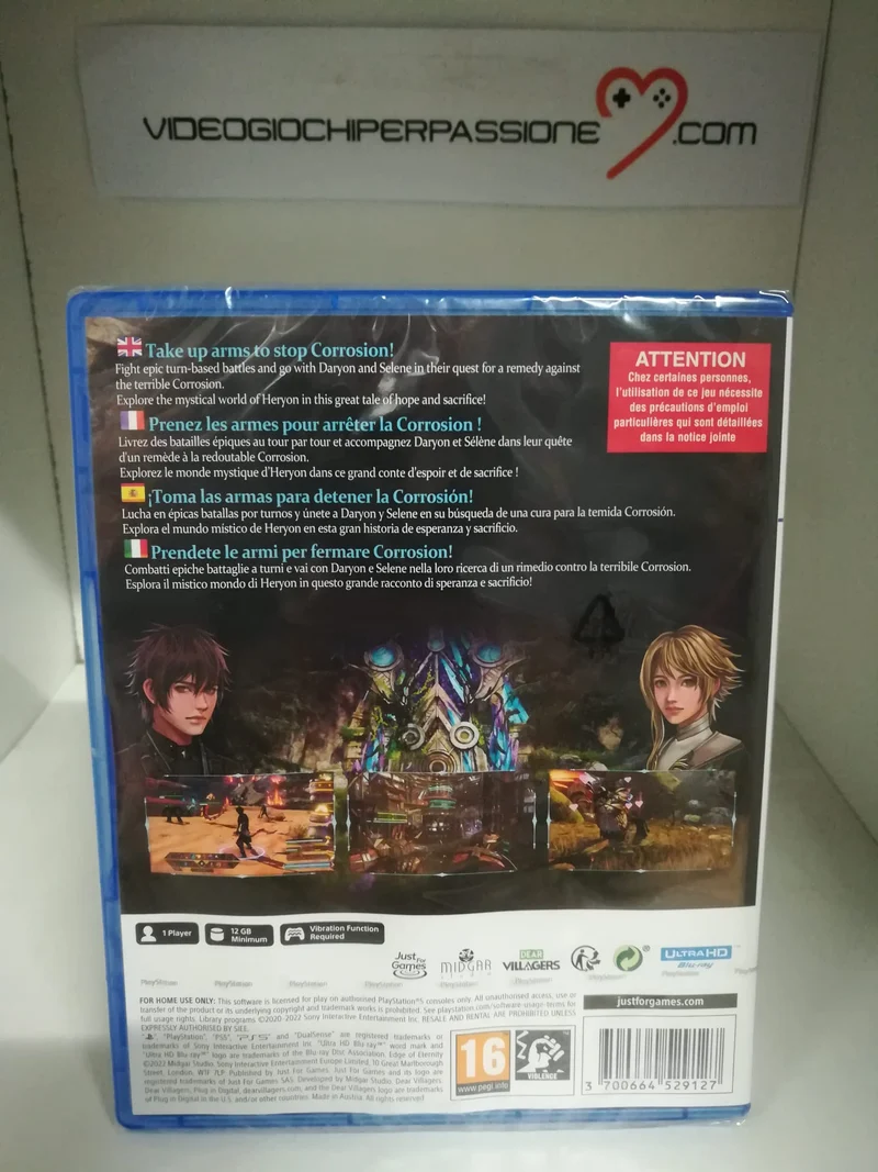 Edge of Eternity Playstation 5 Edizione Europea