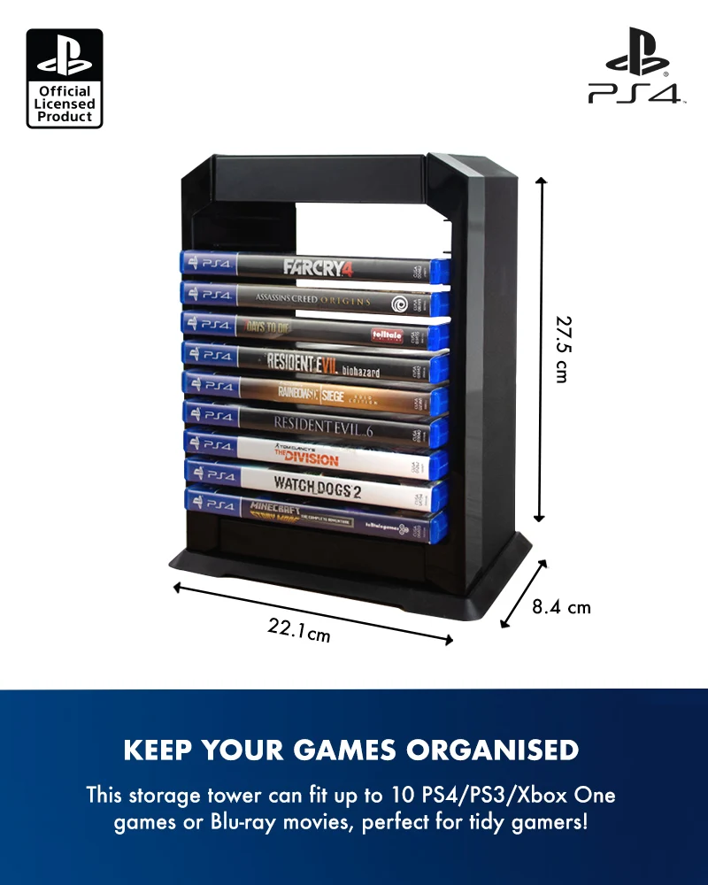 Torre/Supporto ufficiale Sony PlayStation 4 / PS4 Premium Games