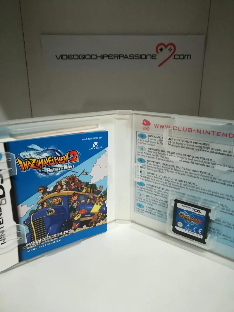 INAZUMA ELEVEN 2 BUFERA DI NEVE NINTENDO DS (usato garantito)
