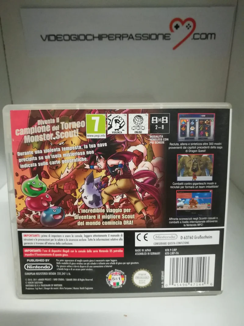 DRAGON QUEST MONSTERS: JOKER 2 NINTENDO DS (usato garantito)