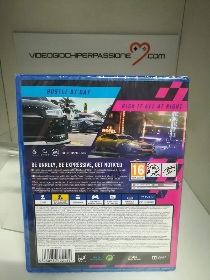 NEED FOR SPEED HEAT PS4