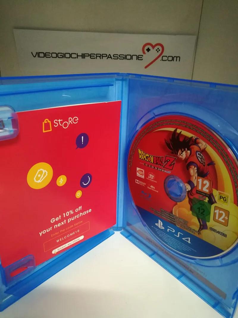 DRAGON BALL Z KAKAROT PS4 (usato garantito)