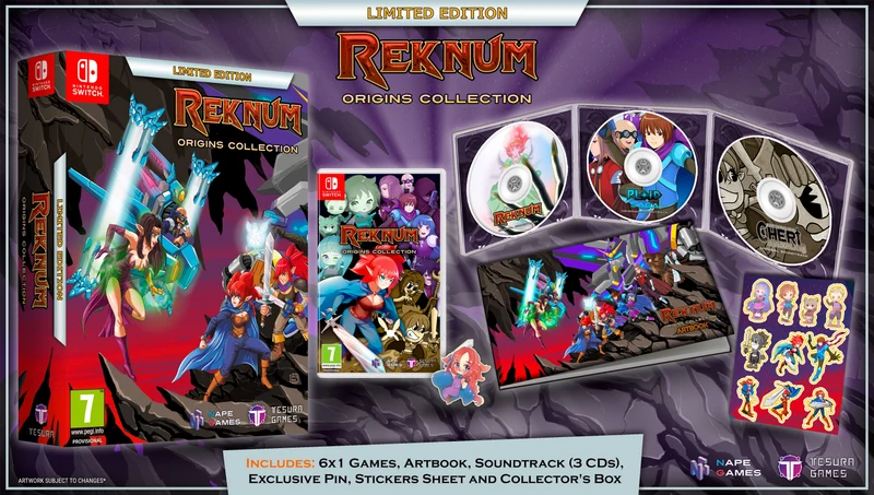 Reknum Origins Collection Limited Edition Nintendo Switch Edizione Europea