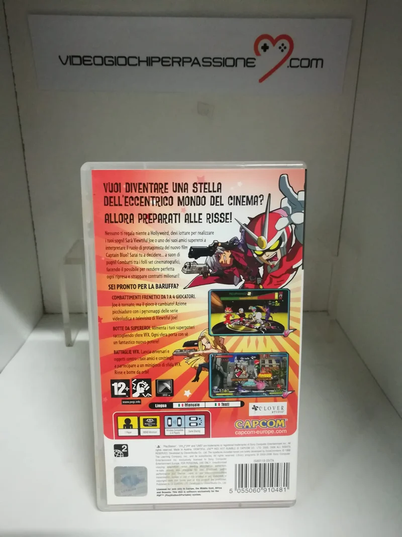 VIEWTIFUL JOE RED HOT RUMBLE PSP (versione italiana)(usato)