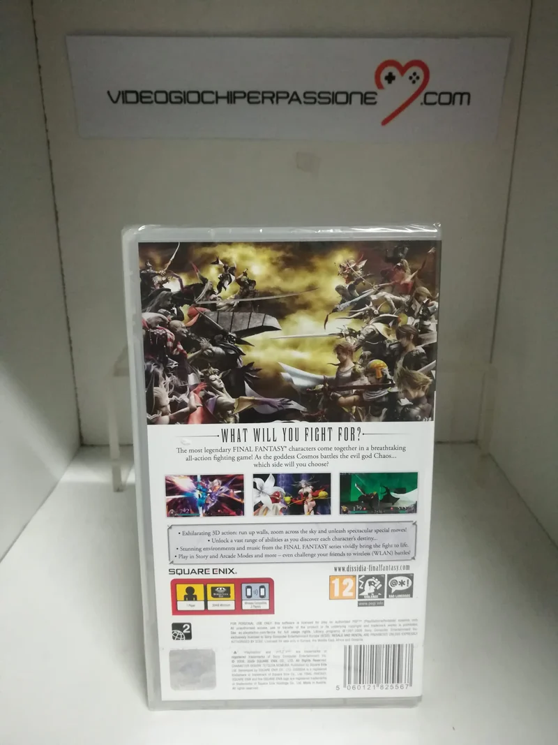 DISSIDIA FINAL FANTASY PSP EDIZIONE EUROPEA