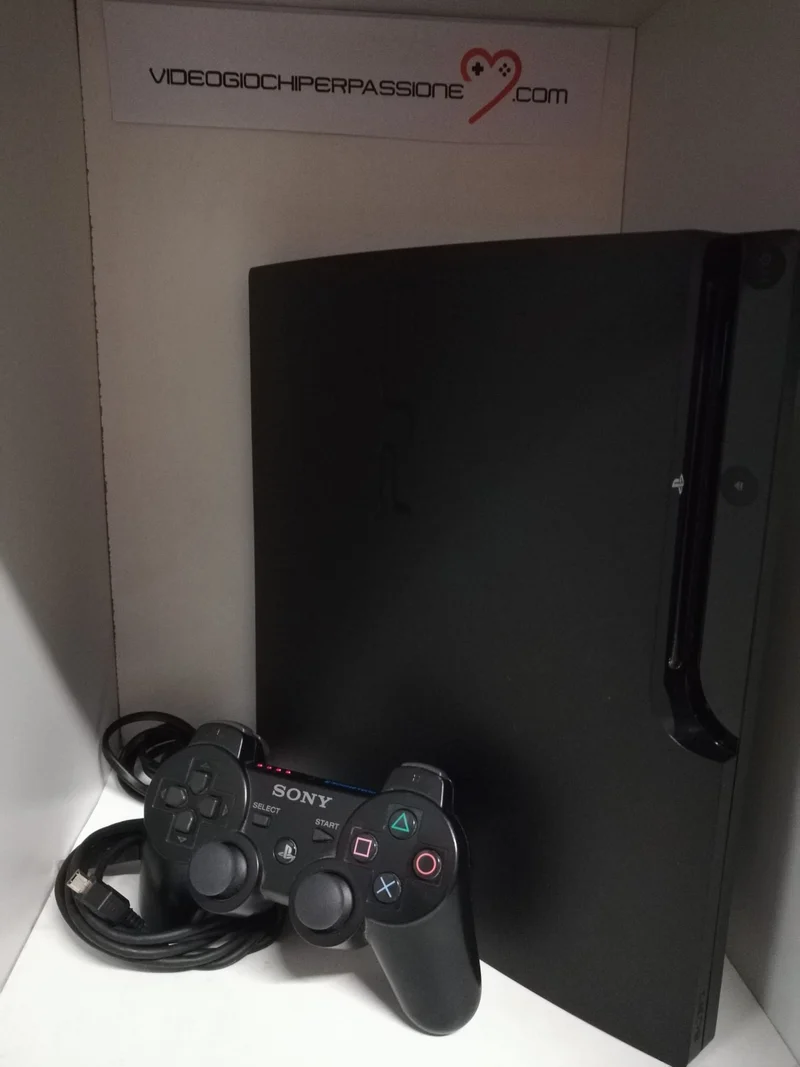 CONSOLE PS 3 SLIM 160 GB (USATA CON SCATOLA)