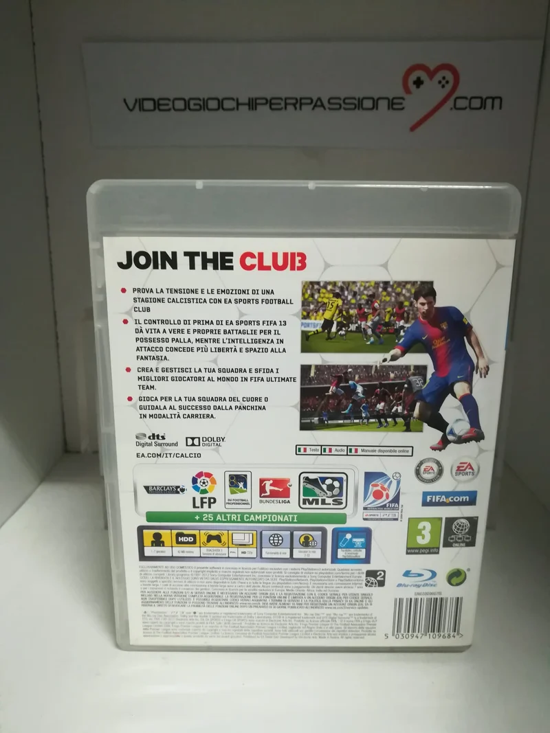 FIFA 13 PS3 (usato garantito)(versione italiana)
