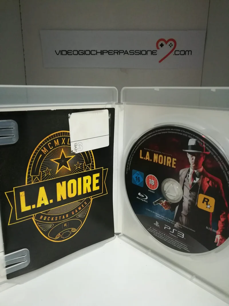 L.A.NOIRE PS3 (usato garantito)(versione italiana)