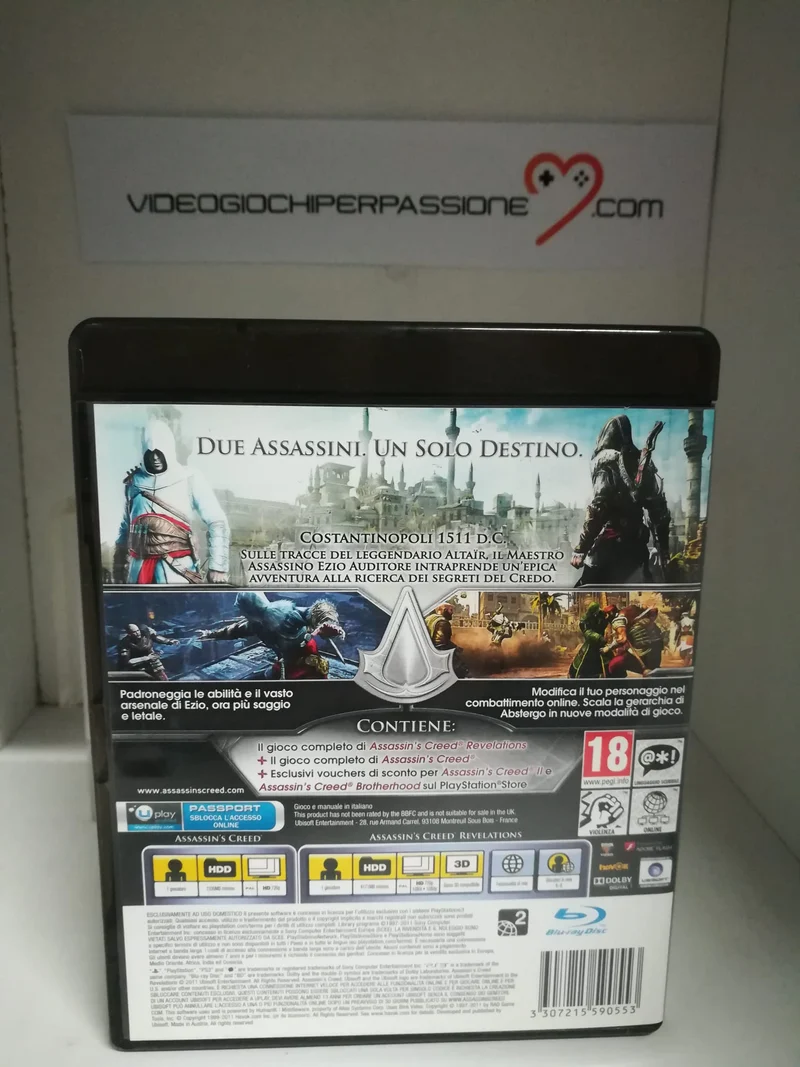 ASSASSIN'S CREED REVELATIONS PS3 (usato garantito)(versione italiana)