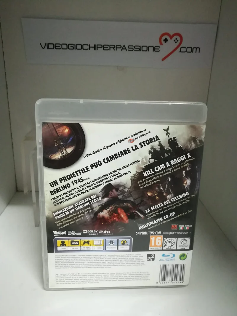 SNIPER ELITE V2 PS3 (usato garantito)(versione italiana)