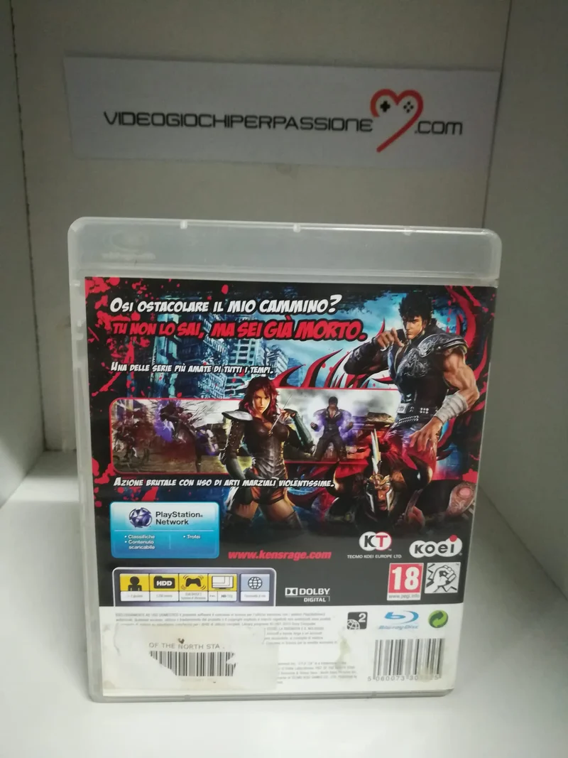 FIST OF THE NORTH STAR: KEN'S RAGE PS3 (usato garantito)(versione italiana)