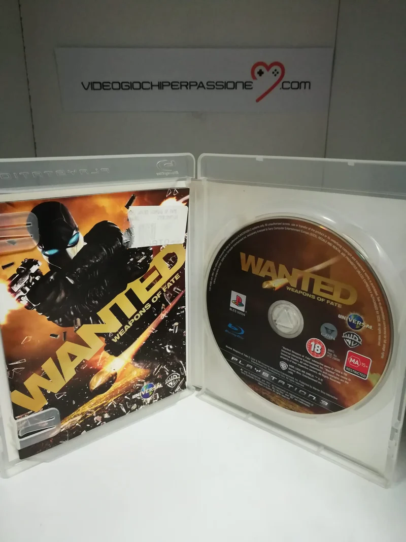 WANTED WEAPONS OF FATE PS3 (usato garantito)(versione italiana)
