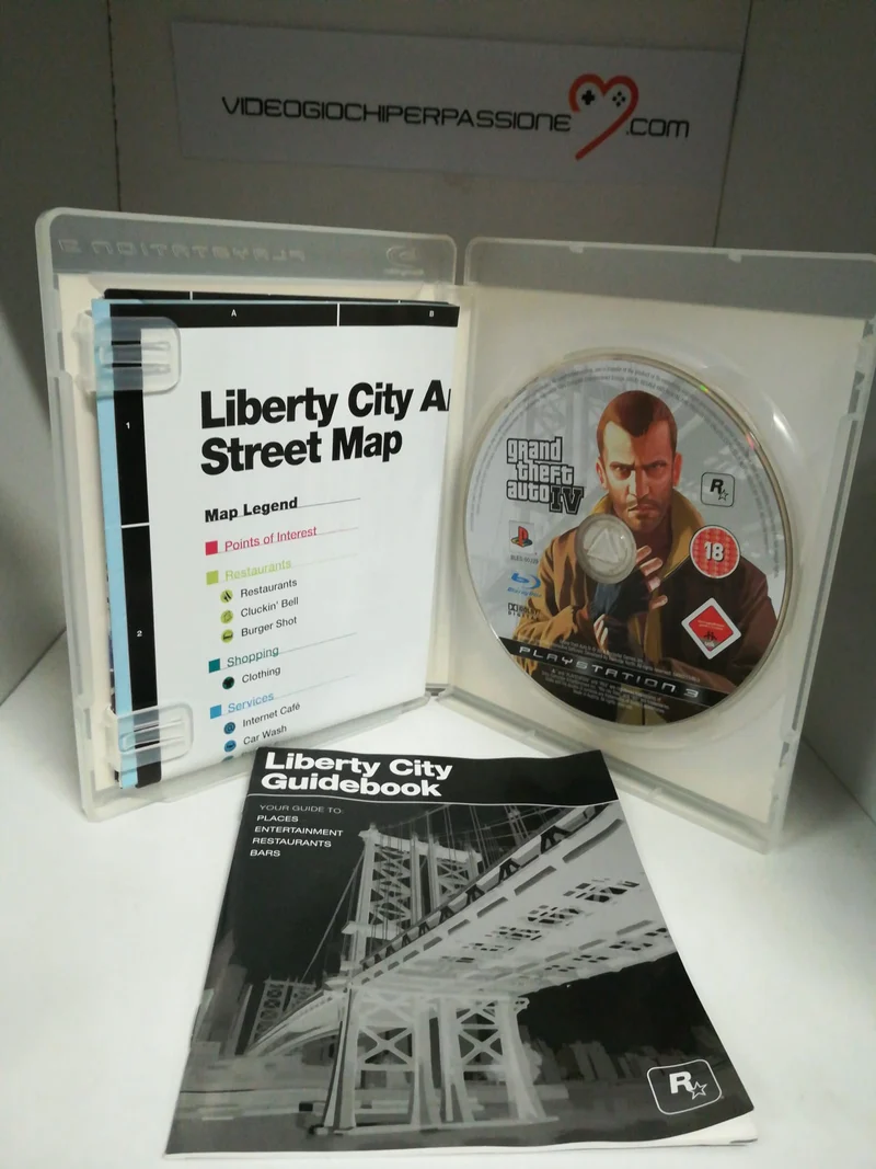 GRAND THEFT AUTO IV PS3 (usato garantito)
