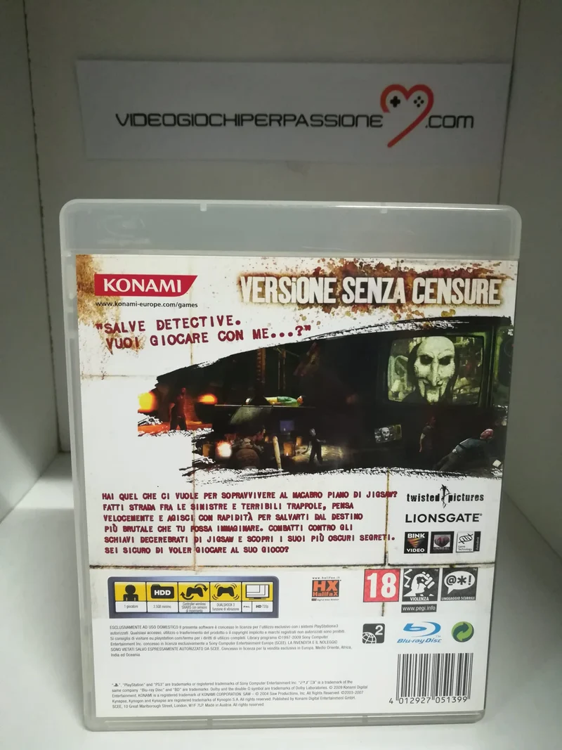 SAW PS3 (usato garantito)(versione italiana)