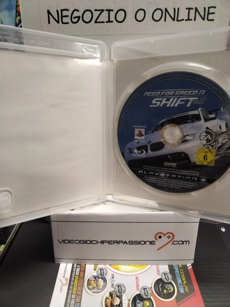 NEED FOR SPEED SHIFT PS3 (usato garantito)(completamente in italiano)