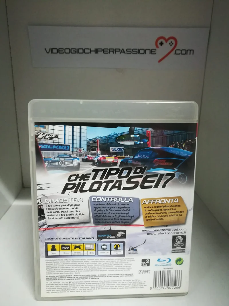 NEED FOR SPEED SHIFT PS3 (usato garantito)(completamente in italiano)