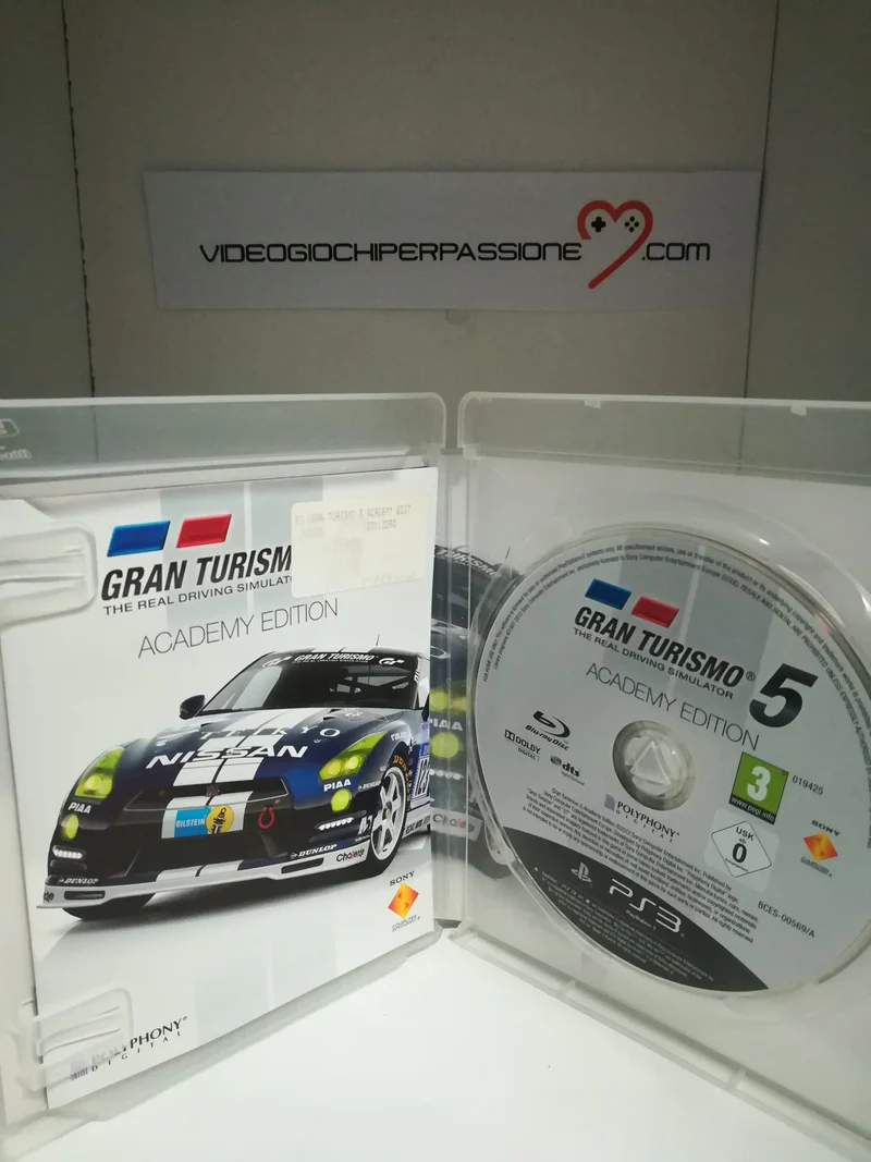 GRAN TURISMO 5: ACADEMY EDITION PS3 (usato garantito)(italiano)