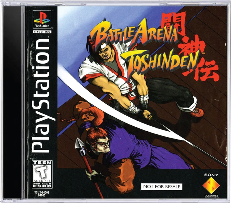 Battle Arena Toshinden - Sony PlayStation 1 (PS1)