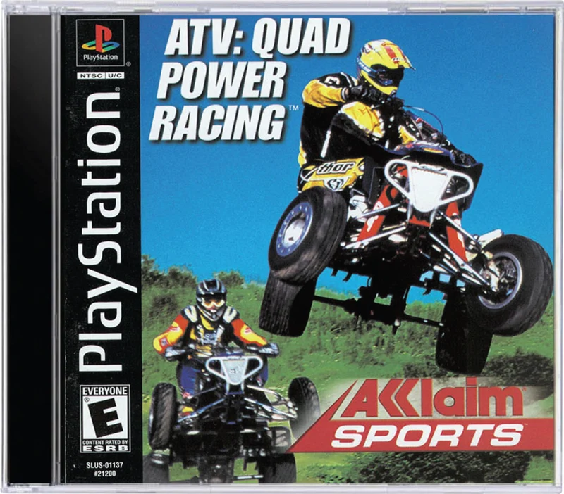 ATV Quad Power Racing - Sony PlayStation 1 (PS1)