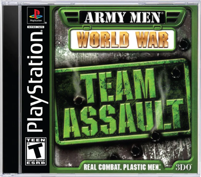 Army Men World War Team Assault - Sony PlayStation 1 (PS1)