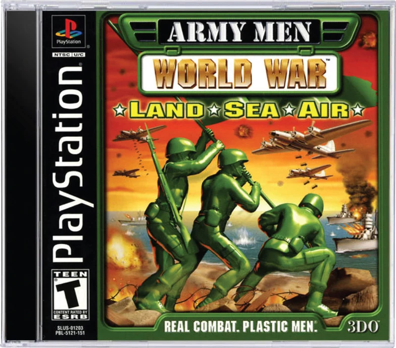 Army Men World War Land Sea Air - Sony PlayStation 1 (PS1)