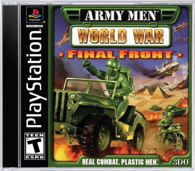 Army Men World War Final Front - Sony PlayStation 1 (PS1)