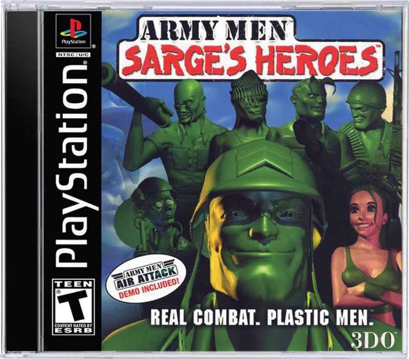 Army Men Sarge's Heroes - Sony PlayStation 1 (PS1)