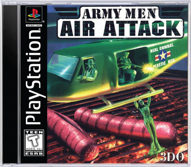 Army Men Air Attack - Sony PlayStation 1 (PS1)