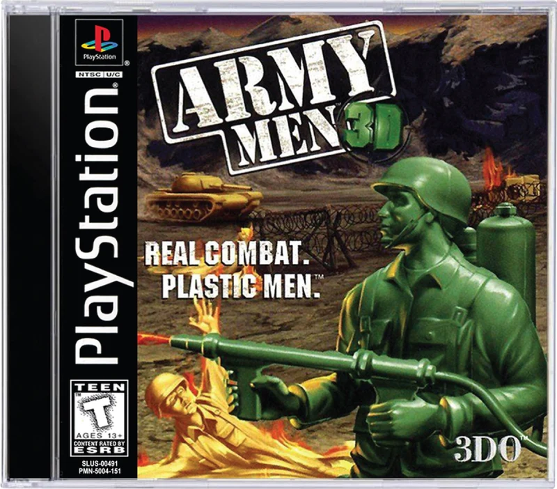 Army Men 3D - Sony PlayStation 1 (PS1)