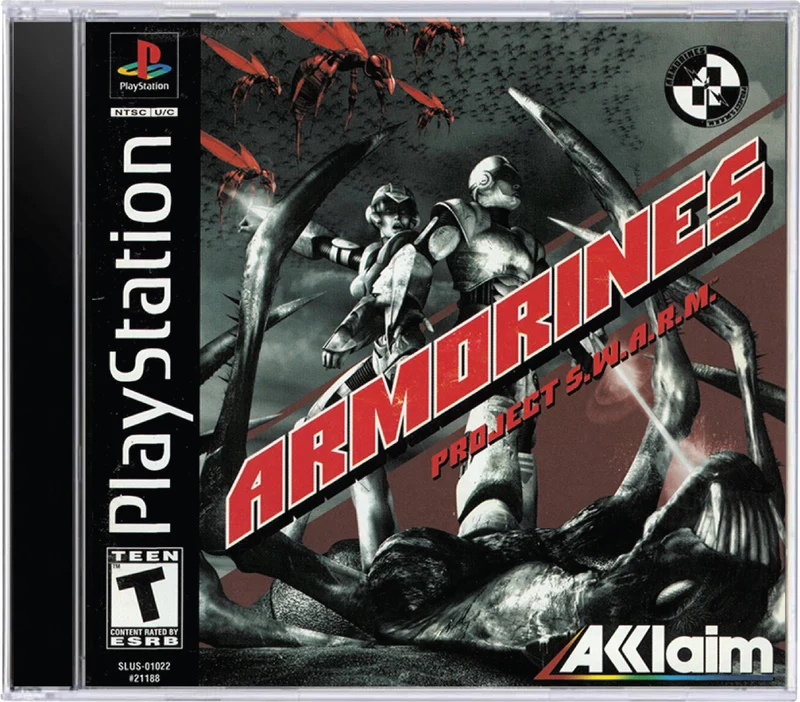 Armorines Project SWARM - Sony PlayStation 1 (PS1)