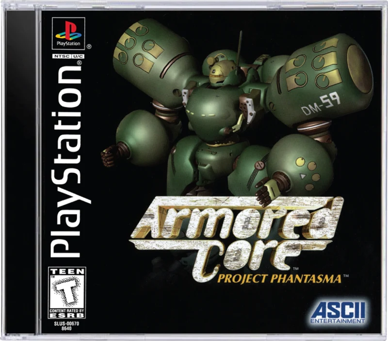 Armored Core Project Phantasma - Sony PlayStation 1 (PS1)