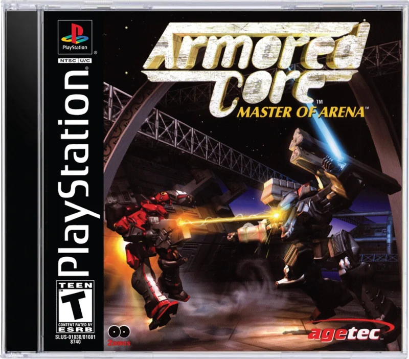 Armored Core Master of Arena - Sony PlayStation 1 (PS1)