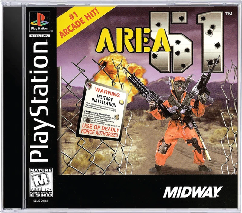 Area 51 - Sony PlayStation 1 (PS1)