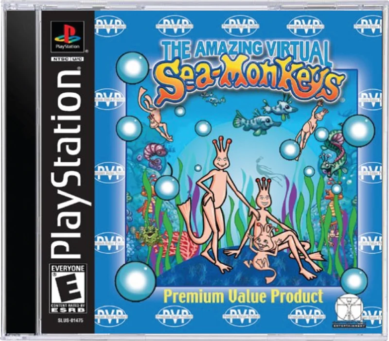 Amazing Virtual Sea-Monkeys - Sony PlayStation 1 (PS1)
