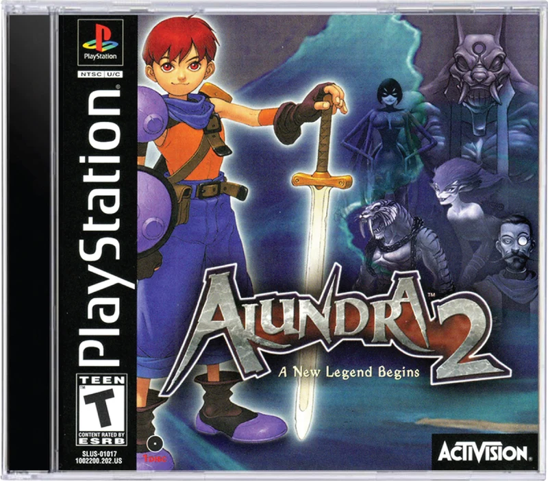 Alundra 2 - Sony PlayStation 1 (PS1)