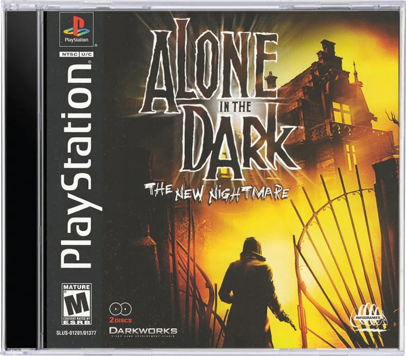 Alone In The Dark The New Nightmare - Sony PlayStation 1 (PS1)