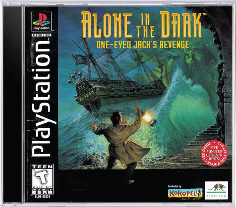 Alone In The Dark One Eyed Jack's Revenge - Sony PlayStation 1 (PS1)