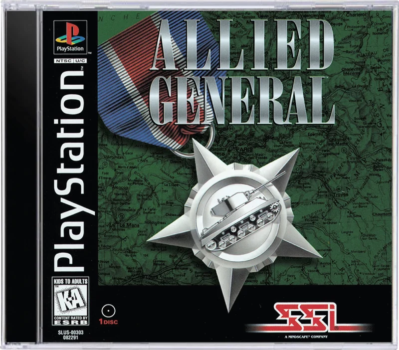 Allied General - Sony PlayStation 1 (PS1)