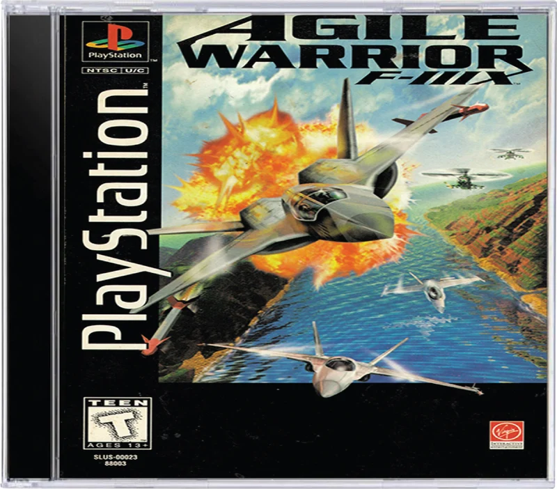 Agile Warrior F-111X - Sony PlayStation 1 (PS1)