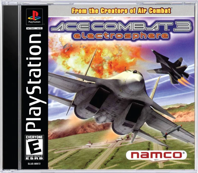 Ace Combat 3 Electrosphere - Sony PlayStation 1 (PS1)