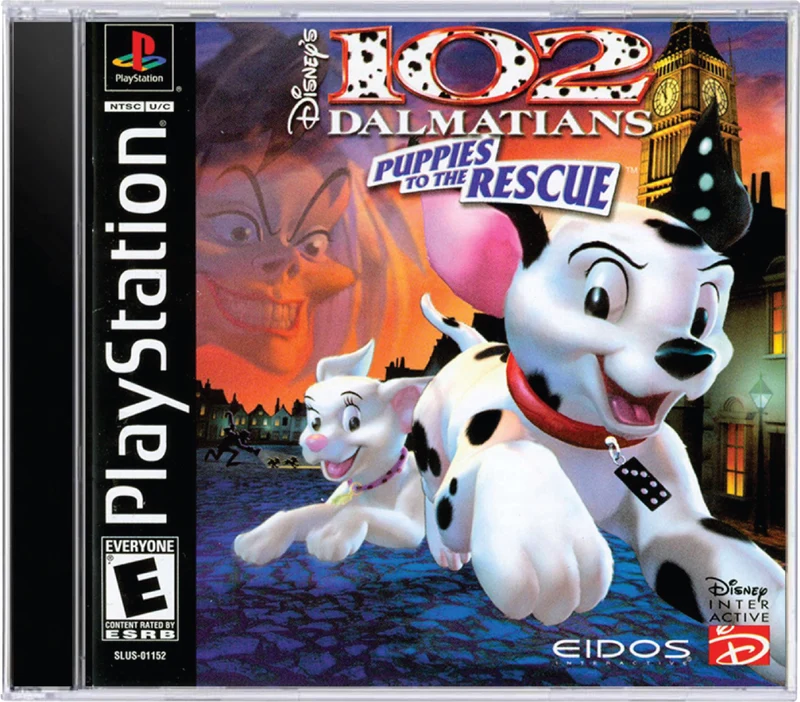 102 Dalmatians Puppies to the Rescue - Sony PlayStation 1 (PS1)