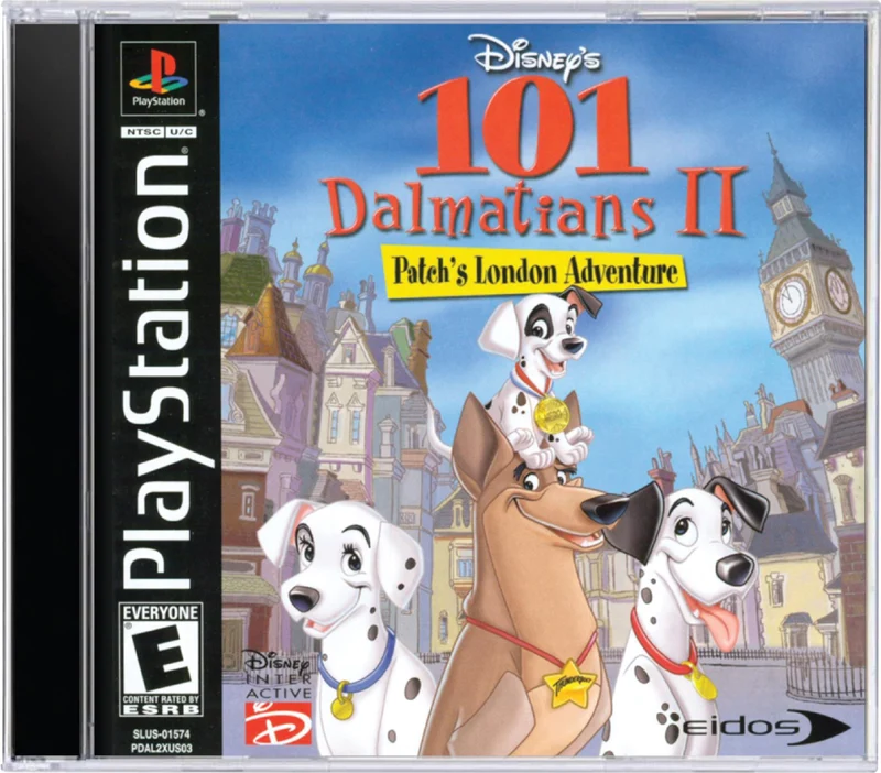 101 Dalmatians II Patch's London Adventure - Sony PlayStation 1 (PS1)
