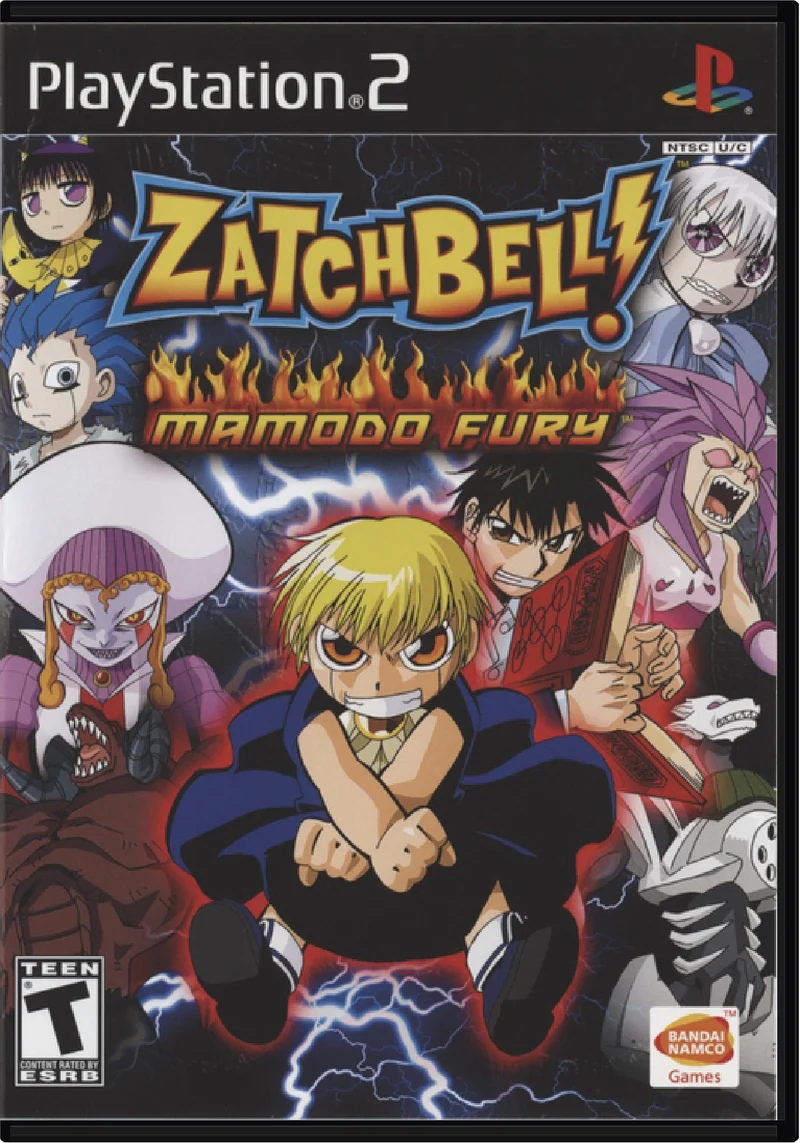 Zatch Bell Mamodo Fury - Sony PlayStation 2 (PS2)