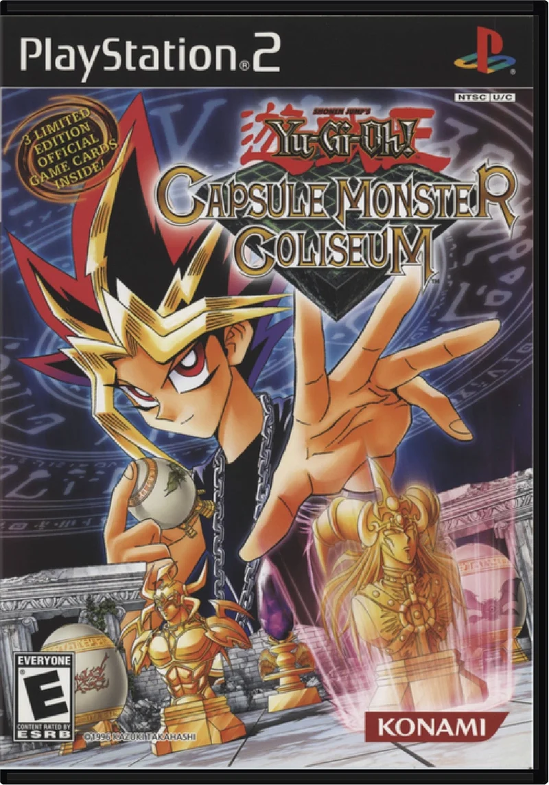 Yu-Gi-Oh Capsule Monster Coliseum - Sony PlayStation 2 (PS2)