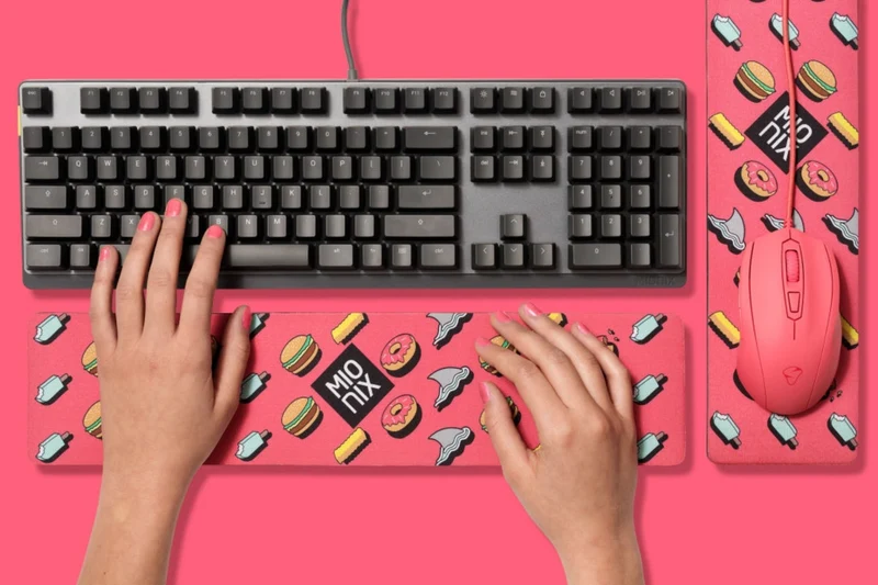 Mionix Long Pad Frosting Wrist Pad or Mouse Pad