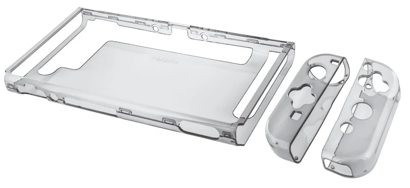 Nyko Thin Case (Clear) for Nintendo Switch + Tempered Glass Screen Protector