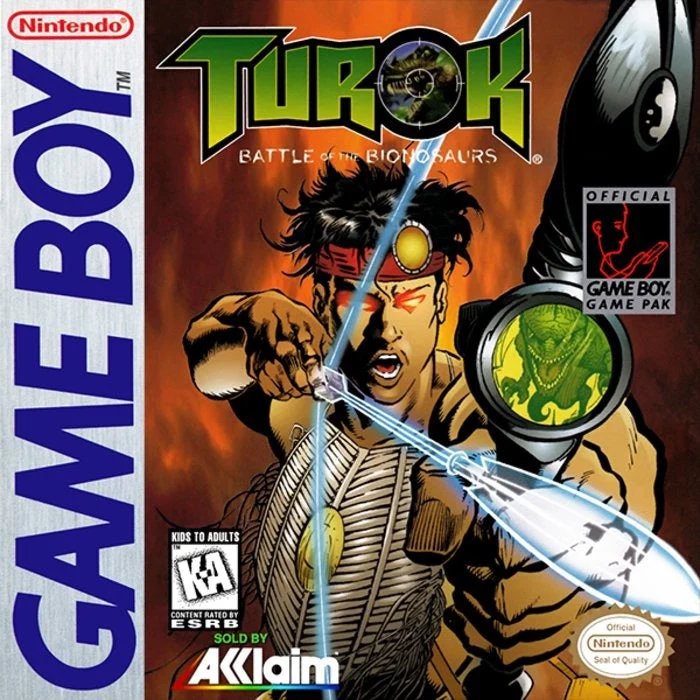 Turok Battle of the Bionosaurs - Nintendo Game Boy