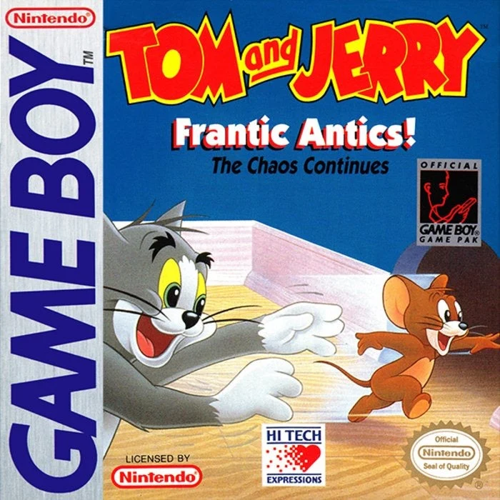Tom and Jerry Frantic Antics - Nintendo Game Boy