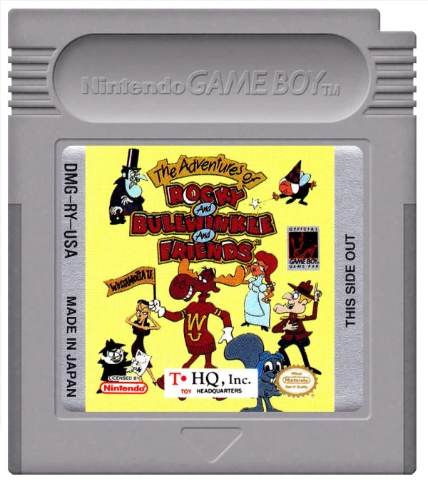 The Adventures of Rocky and Bullwinkle and Friends - Nintendo Game Boy