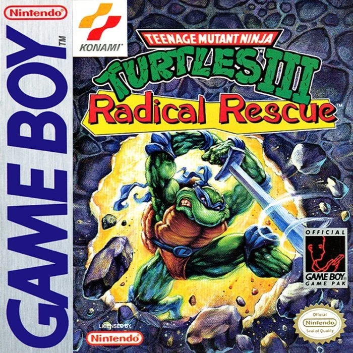 Teenage Mutant Ninja Turtles III Radical Rescue - Nintendo Game Boy